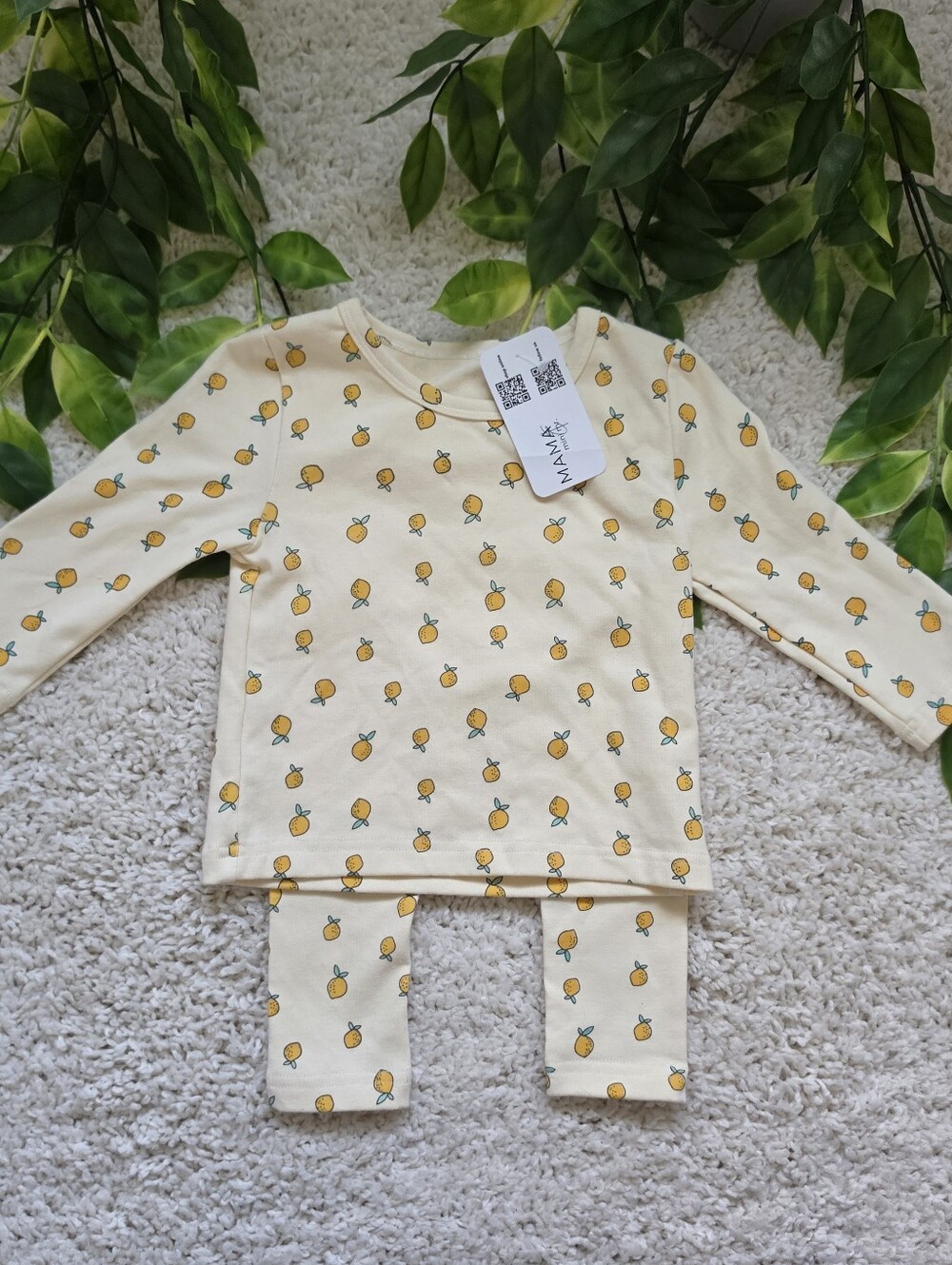 Baby Girl Lemon Outfit (9-12 Months)